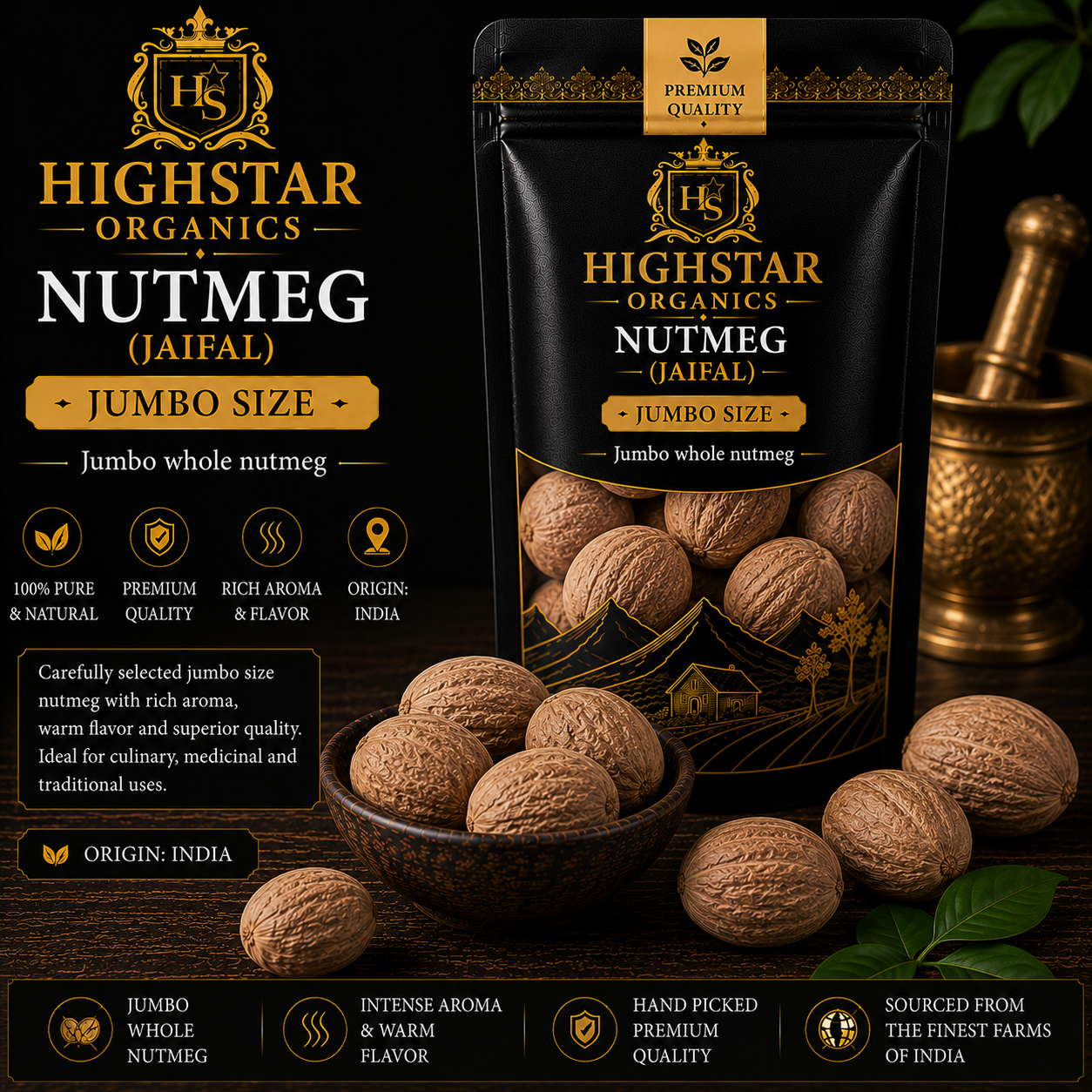 Nutmeg - Jumbo Size